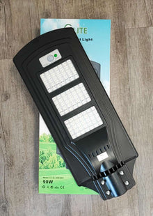 Glite 90watt Solar Powered LED Street/Pole Light - Efficient and Eco-Friendly Outdoor Lighting Solution - Electromann SA