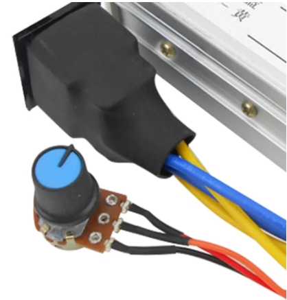 PWM Stepless Motor Speed Governor 20A DC Motor Forward Reverse Controller - Electromann SA
