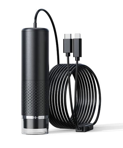 Portable Handheld USB Digital Microscope 1600X - High-Resolution Magnification and Image Capture - Electromann SA