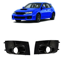 Unpainted Fog Light Cover Set for Front Bumper of Subaru Impreza WRX/STi 2011-2014 - Electromann SA