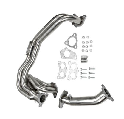 Performance Exhaust Header and Up Pipe Kit for Subaru Impreza WRX/STi 1998-2012 EJ20/EJ25 - Electromann SA