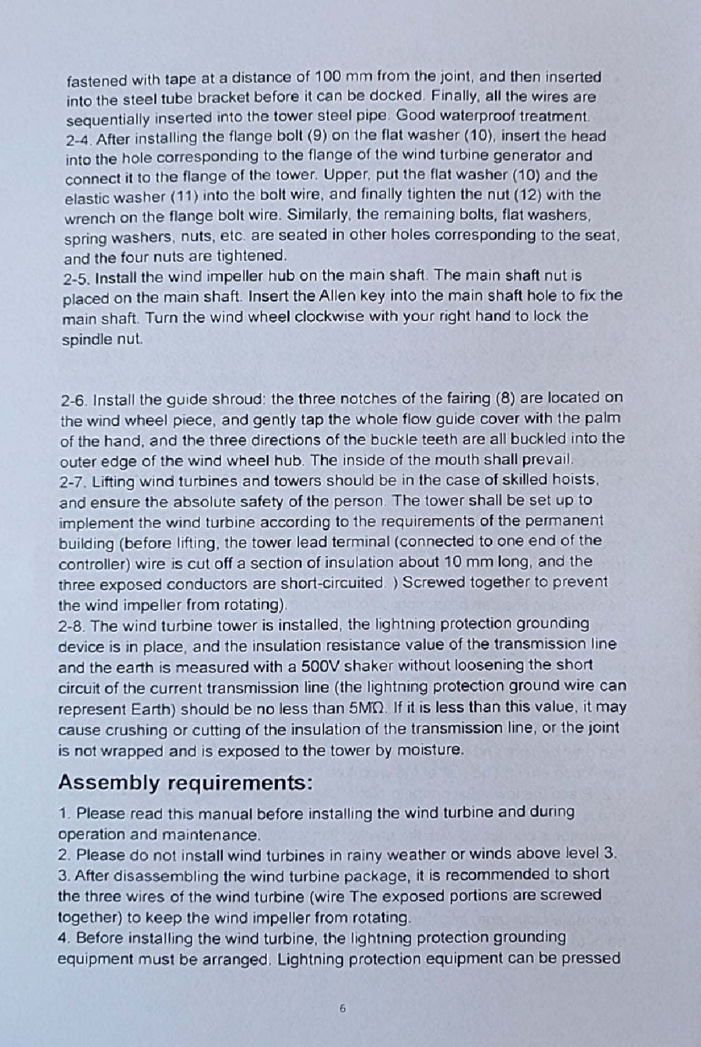 300W 3 Blades 12/24V Wind Turbine with Charge Controller - Electromann SA