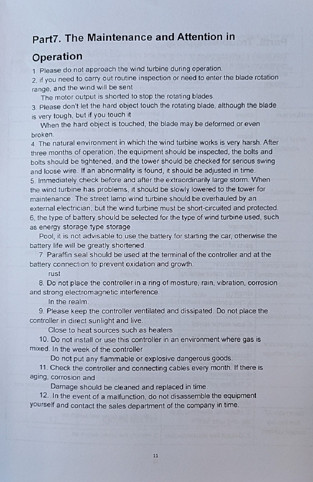 300W 3 Blades 12/24V Wind Turbine with Charge Controller - Electromann SA