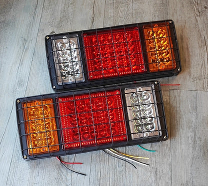 High-Quality 24V LED Rear Stop Light Tail Brake Indicator Lamp Kit for Vehicle Safety - Electromann SA