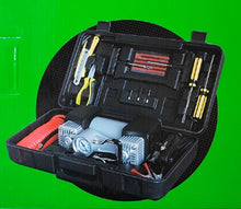 RAIBOER 12VDC 150PSI 70Lit/Min Dual Cylinder Air Compressor and Tool Set - Fast and Efficient Inflation - Electromann SA