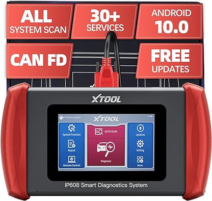 XTOOL IP608 Automotive Diagnostic Scan Tool - FREE Software Updates - Electromann SA