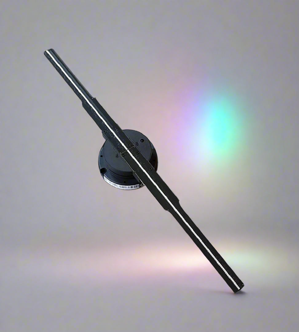 42cm Wifi Holographic 3D Fan with Mobile App Control - Electromann SA