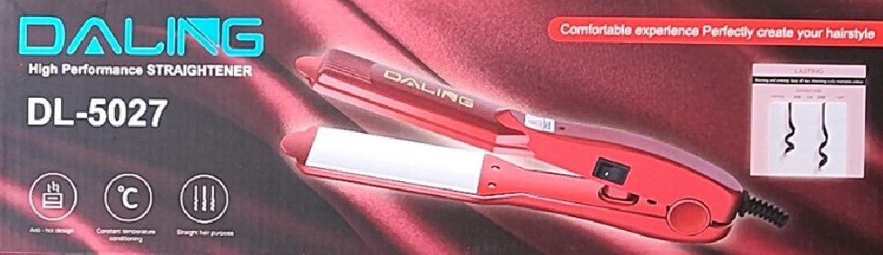 Daling 220v AC High Performance Hair Straightener - Salon Quality Results at Home - Electromann SA