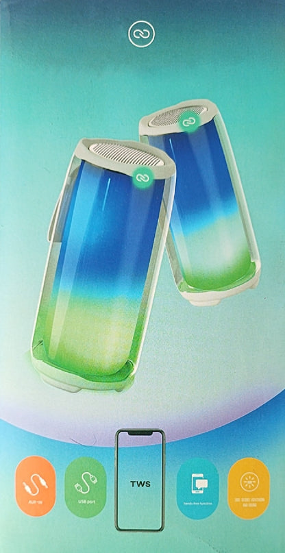 PLUSE5 Mini Multi-Color LED Bluetooth Music Speaker - Electromann SA