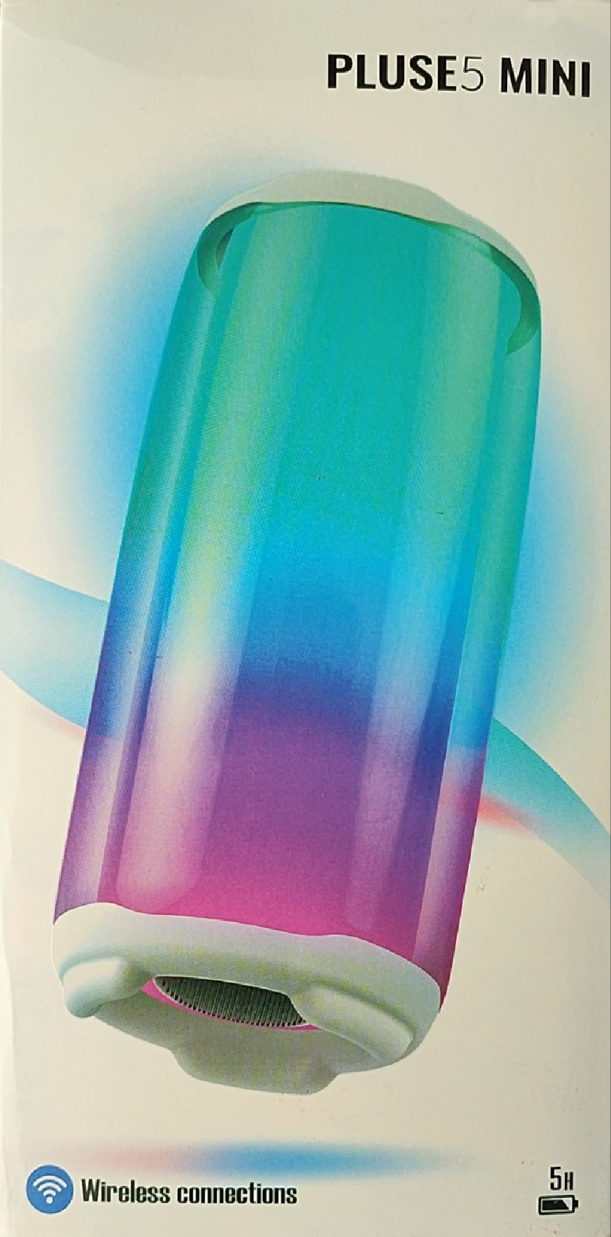 PLUSE5 Mini Multi-Color LED Bluetooth Music Speaker - Electromann SA