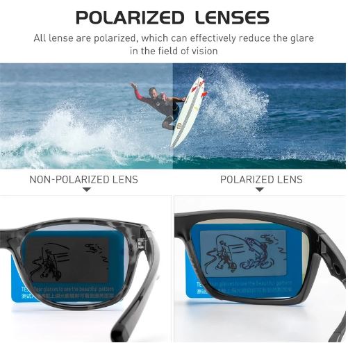 Kapvoe Luxury Men's and Woman Polarized Sunglasses - Electromann SA