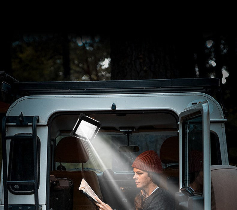 50Watt Portable Rechargeable Lithium Multi-Mode LED Flood Light - Powerful and Sustainable Lighting Solution - Electromann SA
