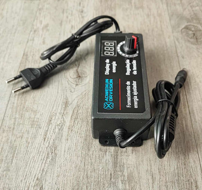 Aoweixun DC3 to 12v 5Amp Universal Adjustable Power Supply - Versatile and Reliable Power Source - Electromann SA