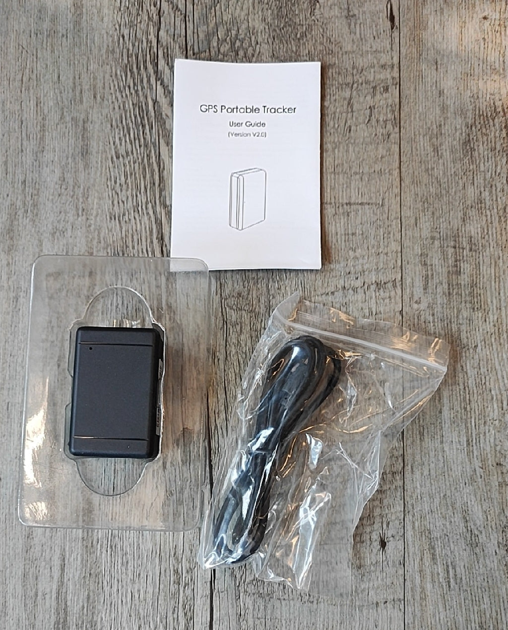 VT03M DIY No-Contract Mini Portable GPS Tracker - Real-Time