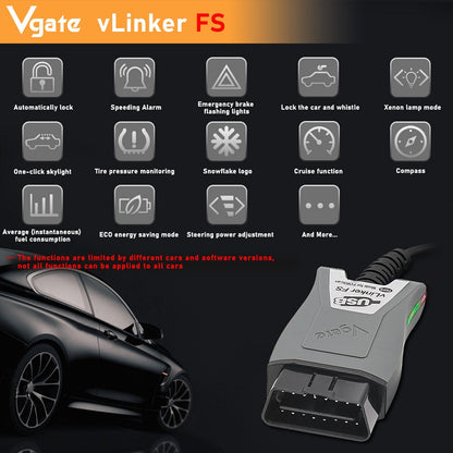 Vgate vLinker FS for Ford FORScan - Electromann SA