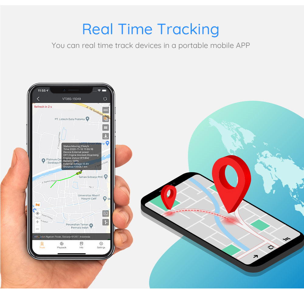Protrack 365 DIY Live Web and Mobile Phone Based GPS Tracking Platform - Electromann SA