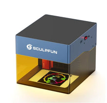 Sculpfun iCube Pro Max 10W Laser Engraver Portable Laser Engraving Machine with Smoke Filter Temperature Alarm Ultra Fine 0.08mm - Electromann SA