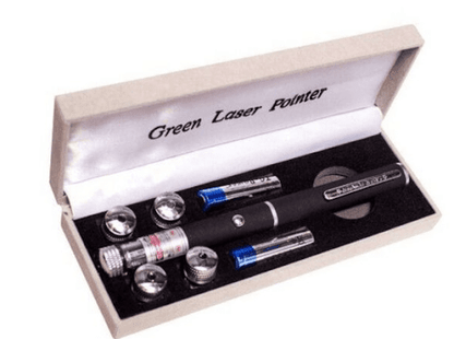 100mw 532nm Green Laser Pointer - Best Price and Quality Guaranteed - Electromann SA