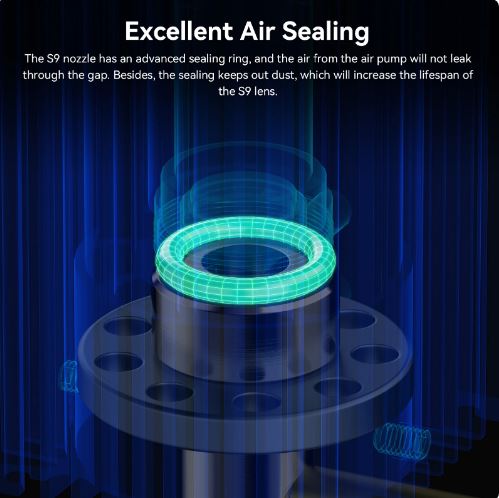 SCULPFUN S9 Air Assist Nozzle Kit 30ML/ Air Pump - Electromann SA