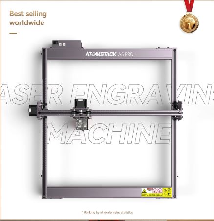 ATOMSTACK A5 Pro 40W Laser Engraver - Electromann SA