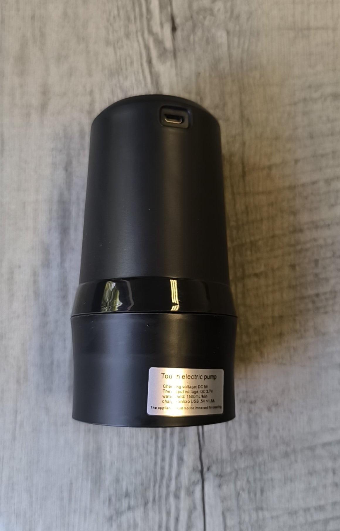 W02 Rechargeable Touch-Sensitive Water Dispenser - Electromann SA
