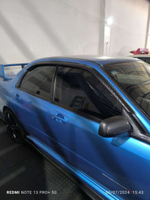 Carbon Fiber 1Piece Wind Deflector Kit fit For 2001-2007 Subaru Impreza WRX and STI (Bugeye/Blobeye/Hawkeye) - Electromann SA