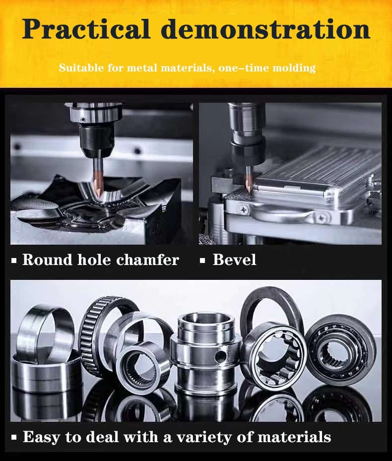 Cnc Cutters Carbide Chamfer Milling 90 Degree 8mm Cutter - Electromann SA