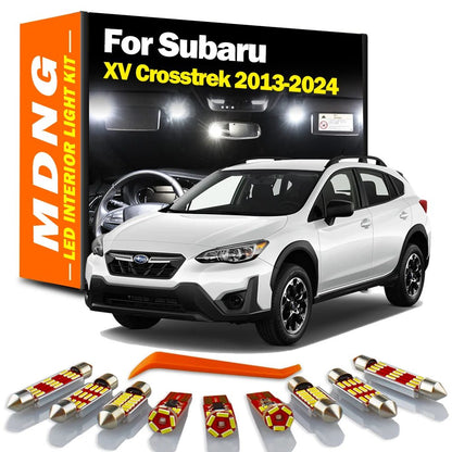 MDNG Interior Cool White LED Light Kit For Subaru XV 2013+ - Electromann SA