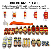 MDNG 10Pcs Canbus LED Interior Map Dome Reading Light Kit For Subaru WRX 2015 to 2022 - Electromann SA