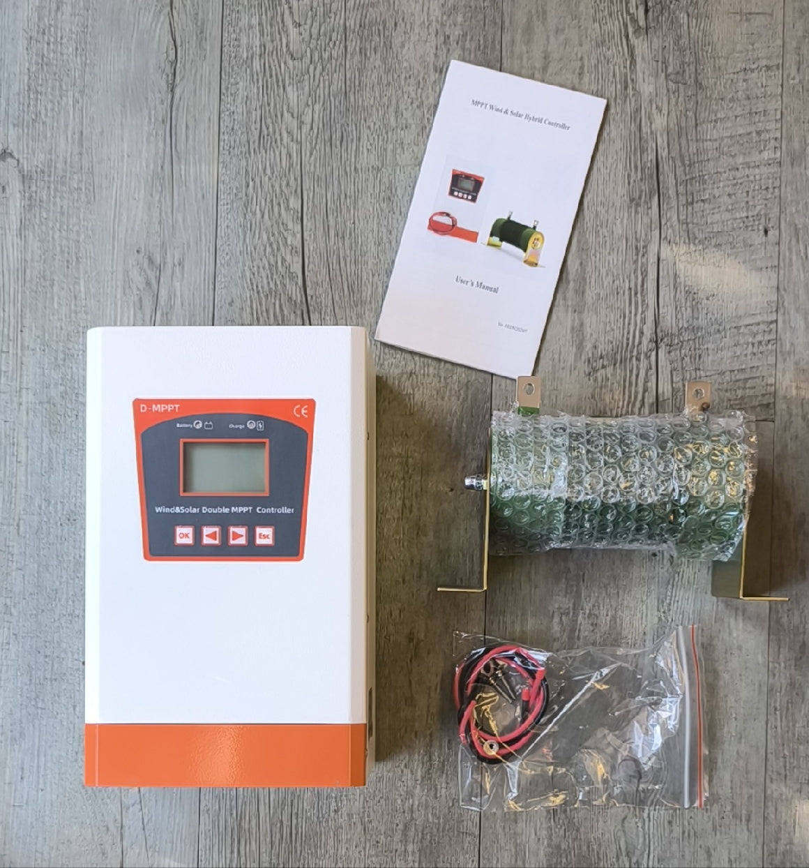 12-24v 1800watt Hybrid Dual Solar and Wind Power MPPT Controller - Electromann SA