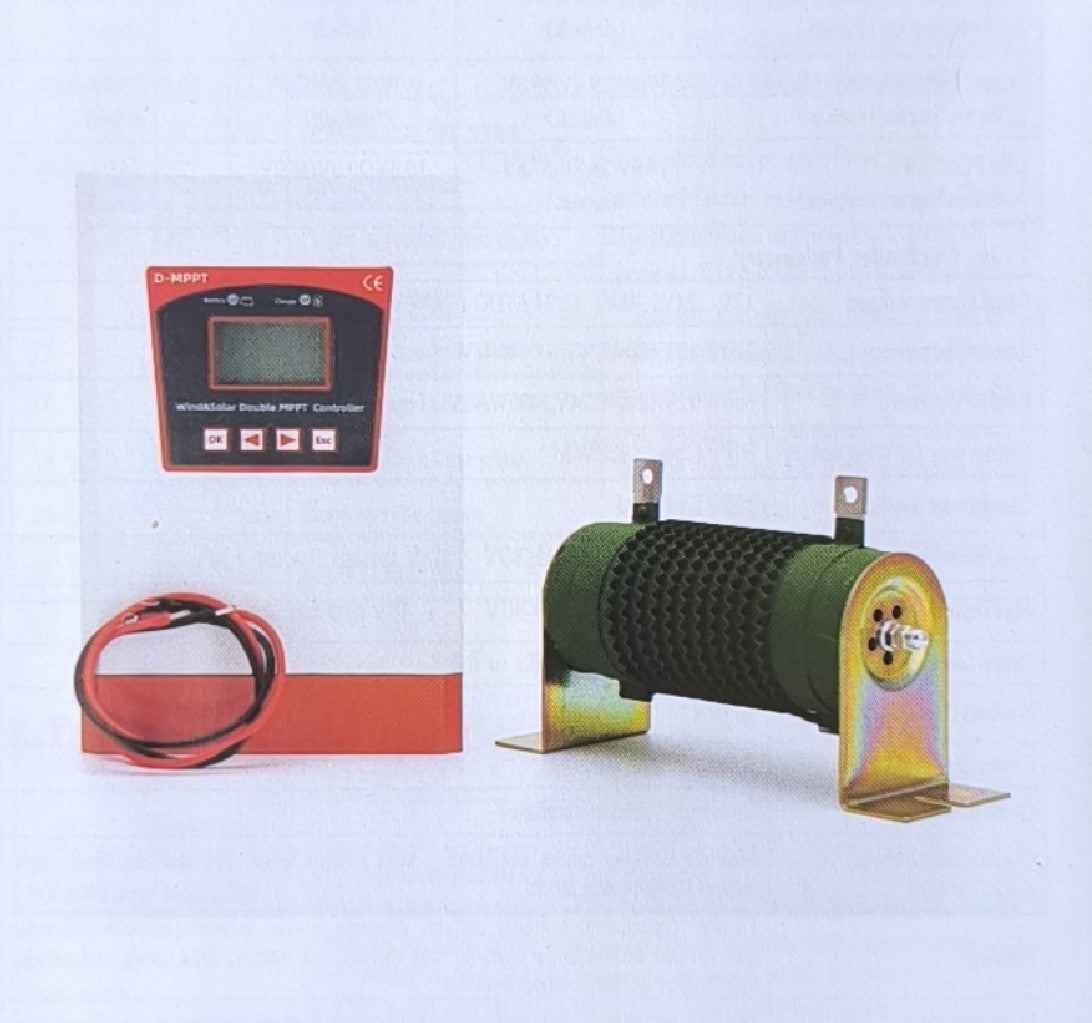 12-24v 1800watt Hybrid Dual Solar and Wind Power MPPT Controller - Electromann SA