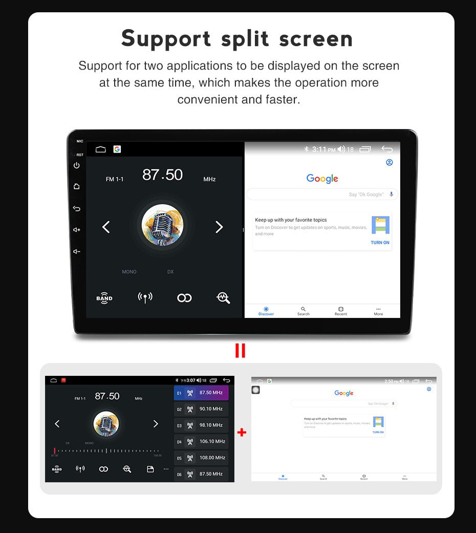 DEMO 4G 3-32G 9 Inch FORD Ranger 2015-2019 Multimedia Navigation System - Electromann SA