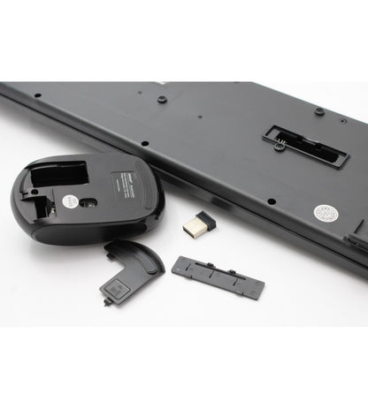 Andowl Q-5003 2.4G Ultra Slim Portable Wireless Keyboard & Mouse Combo - Electromann SA