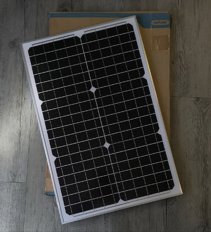 aerbes AB-TA187 20W 12v Monocrystalline Solar Panel - Electromann SA