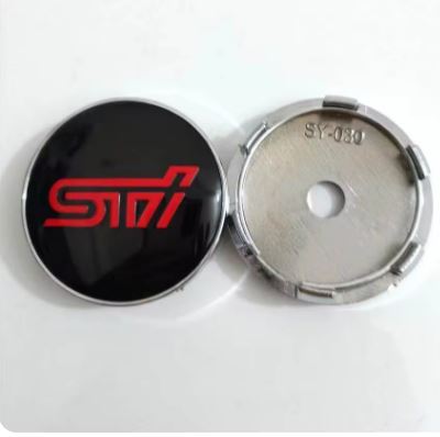 4pcs 60mm Centre Wheel Cap Set for Subaru WRX STI 2002-2012 - Electromann SA