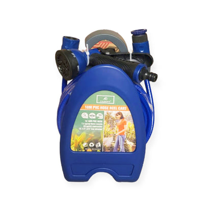 JG0631 Car Wash Hose Pipe With Reel 10M - Electromann SA