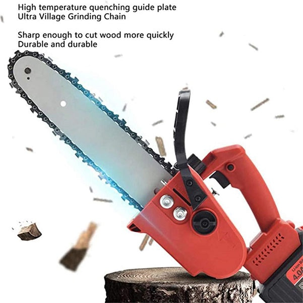 Jiageng JG20375056 Cordless Electric Chainsaw 2 x 25V 15000mah Battery - Electromann SA
