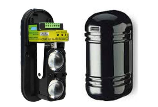 ANDOWL Q-BJ1200 Outdoor Dual Beam 100m Alarm Infrared Movement Sensor Kit - Electromann SA