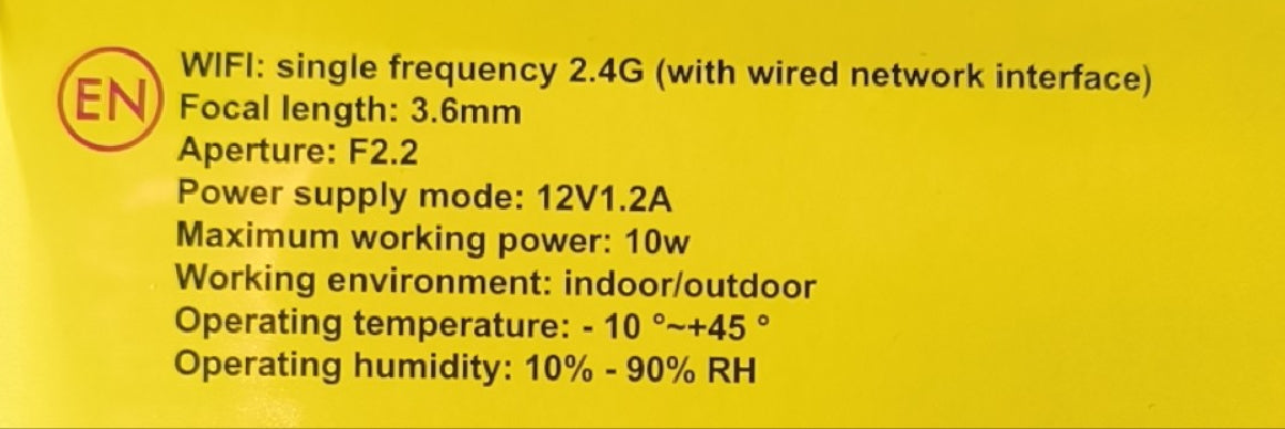 Andowl Q-SX010 4K 24Hour Outdoor Smart Monitoring Wireless IP Camera (10007130) - Electromann SA