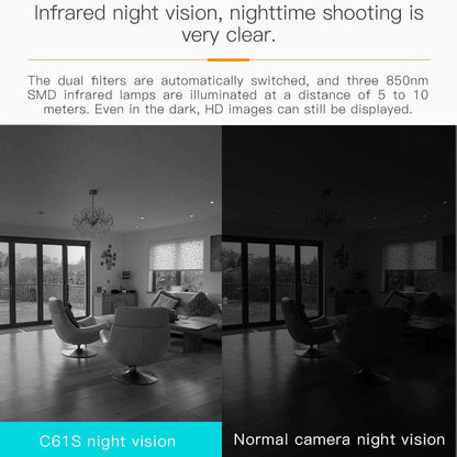 Andowl Q-SX910 4K Smart Intelligent Nanny Camera with Cloud Storage - Electromann SA