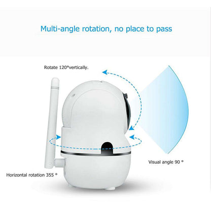 Andowl Q-SX910 4K Smart Intelligent Nanny Camera with Cloud Storage - Electromann SA