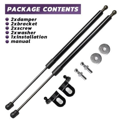 Subaru Impreza from 2002 to 2007 WRX/Wagon GG Front Hood Bonnet Gas Struts - Electromann SA