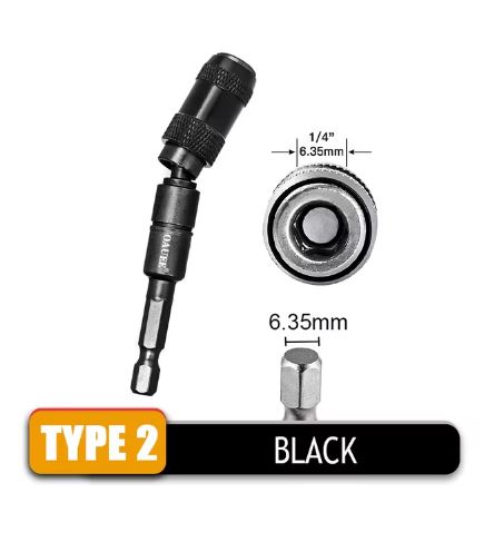 1/4 "Hex Screwdriver Magnetic Drill Bit Holder Extension - Electromann SA