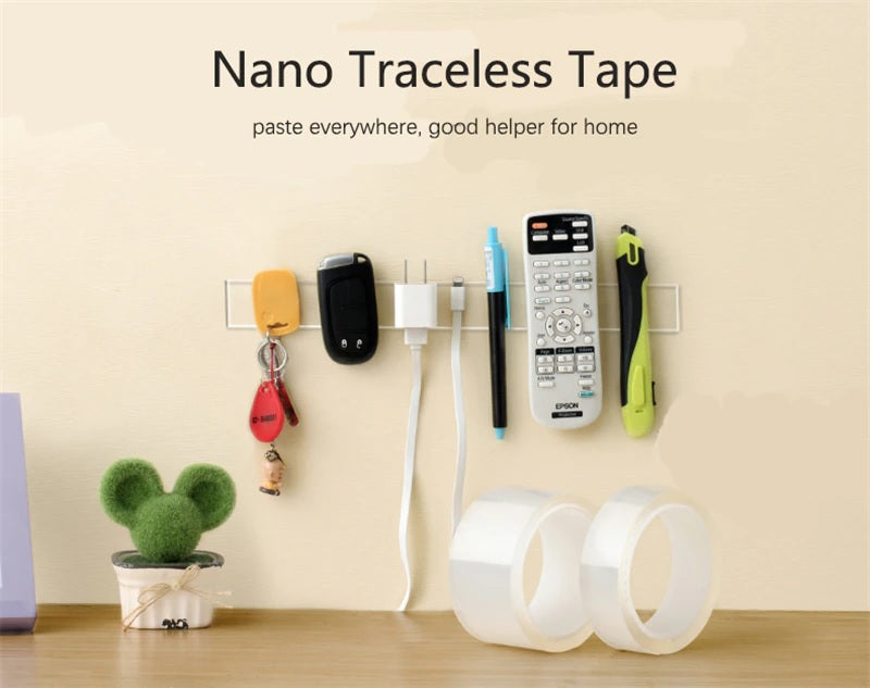 3Meter Reusable Ivy Grip Tape - Securely Hang and Organize Items Without Residue or Damage - Electromann SA
