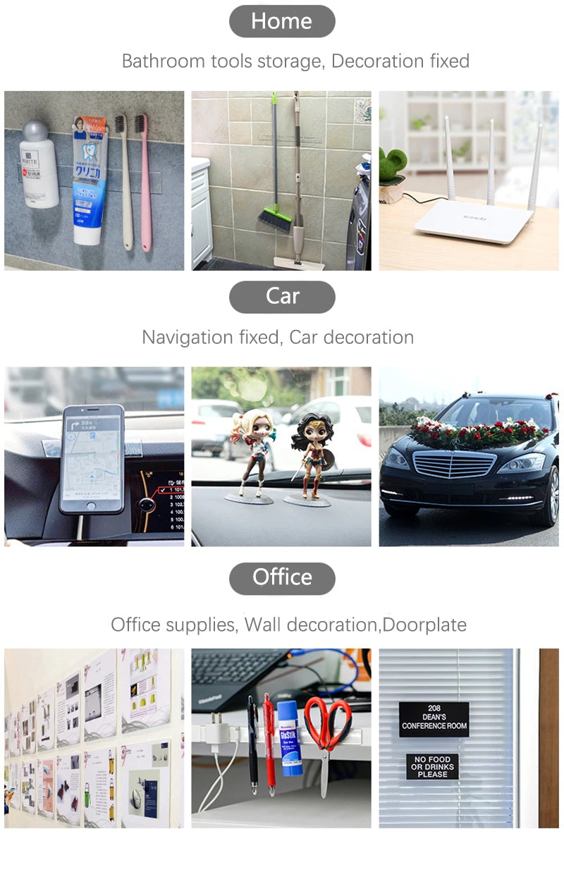 3Meter Reusable Ivy Grip Tape - Securely Hang and Organize Items Without Residue or Damage - Electromann SA