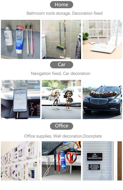 3Meter Reusable Ivy Grip Tape - Securely Hang and Organize Items Without Residue or Damage - Electromann SA