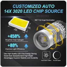 MAXGTRS 7443 W21/5W T20 Double Contact RED Led Bulb For Cars - Electromann SA