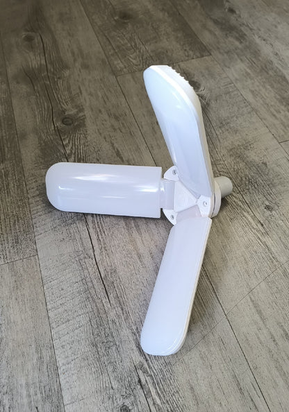 Energy-Efficient 36w 6500k AC220v Fan Blade Type Deformable LED Bulb - Electromann SA