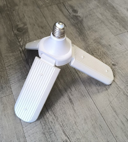 Energy-Efficient 36w 6500k AC220v Fan Blade Type Deformable LED Bulb - Electromann SA