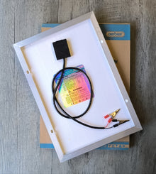 aerbes AB-TA186 10W 12v Monocrystalline Solar Panel (10007222) - Electromann SA